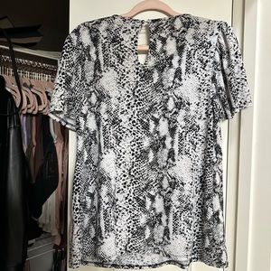 Snake Printed Blouse